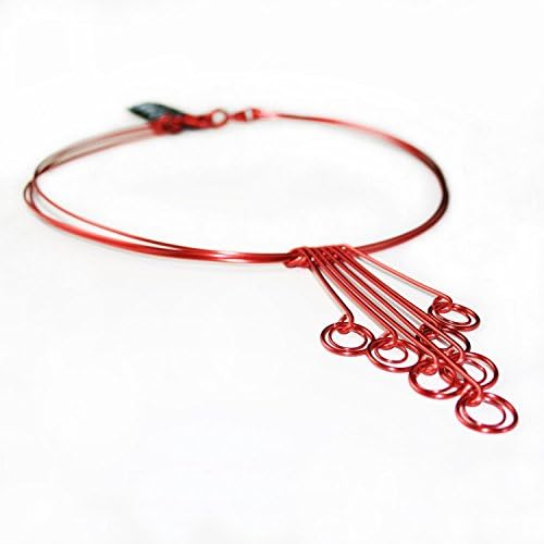 SPIKE V.4 - Necklace made from Upcycled Copper Wire. Eco-friendly.
