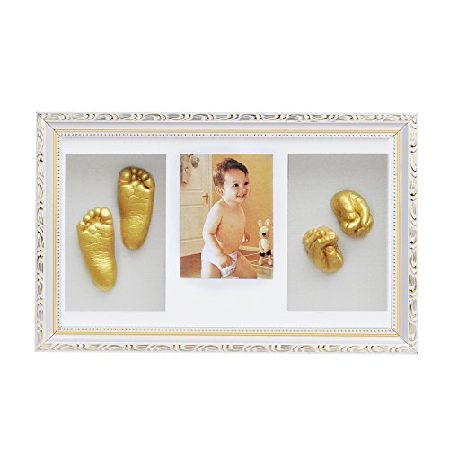 Download Buy Spacecare 3d Plaster Handprints Footprints Baby Adult Hand Foot Casting 3d Print Diy Kit Keepsake Memorable Decorations Picture Frame 10 X 16 Best Baby Shower Gifts Newborn Baby Boy Girls Gifts Online In