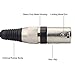 Tisino 3.5mm to XLR Cable Unbalanced Mini Jack 1/8 inch to XLR Male Adapter Microphone Cord - 10ft/3m
