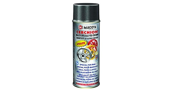 MACOTA 05689 Esmalte Especial Llantas 400 ml Negro ...