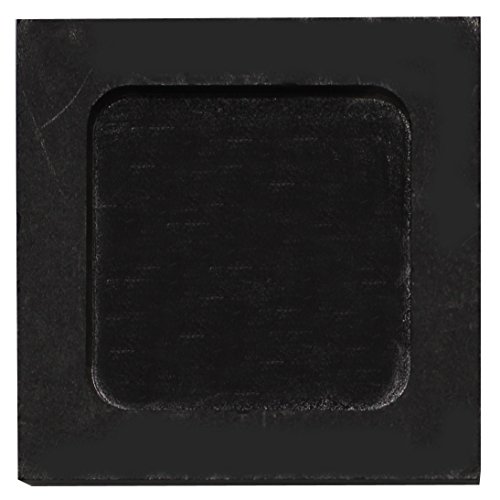 Funshowcase Square Jewelry Casting Graphite Ingot Mold Crucible for Melting Refining Scrap Precious Metal 50x50x20mm