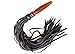 Quality Hand Made Wooden Handle Genuine Leather Flogger/whip.
