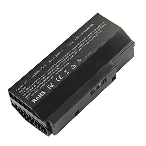 Fancy Buying 8 Cells G73-52 07G016DH1875 70-NY81B1000Z Battery for Asus G73JW-XA1 G73JX G73S G73SV G73SW-CST7 G73SW-XA1 G73SW-XT1 G73JH-BST7 G73JH-FHD-TZ115V G73SX Series [14.8V 8cells 5200mAh]