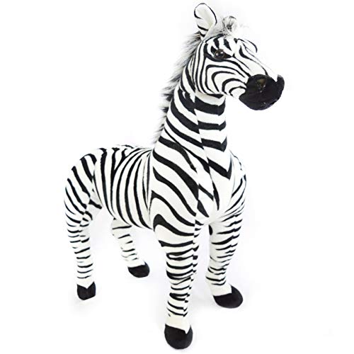 VIAHART Zelassie The Zebra | 3 Foot Big Stuffed Animal Plush Zebra Horse Pony | Shipping from Texas  - //coolthings.us
