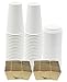 Yes!Fresh Disposable Paper Coffee Cups – To-Go Cups with Lids & Sleeves (Selected Sizes) – For Office, Parties, Home, Travel (White 16 oz 50 count)