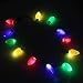 Bestwin Lights Necklace, Christmas LED Light, Necklace Light Up Party Favors with 12 LED Bulbs, Best Party Lights Necklace (3 Packs)