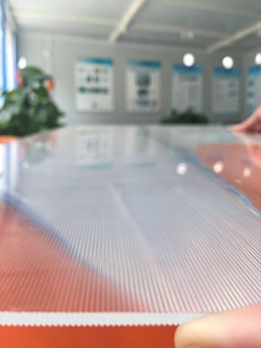 1-Pack Linear Fresnel Lens 750*300mm Focal Length 300mm,Focal is a line,Optical Linear Lens for solar project,small focus high light transmittance By SIX SEASONS TECH