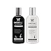 Hair Growth Shampoo & Conditioner by Watermans UK Biotin, Argan Oil, Allantoin, Rosemary, Niacinamide, Lupin. Male…