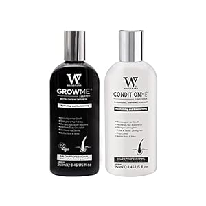 Hair Growth Shampoo & Conditioner by Watermans UK Biotin, Argan Oil, Allantoin, Rosemary, Niacinamide, Lupin. Male…