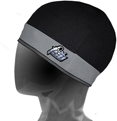 TSURAG Tsu Stocking Cap, Black With Grey (One Size)