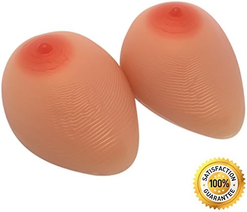 FEMINIQUE 1000G Silicone Breast forms Size 34D, 36C, 38B (Size 7) mastectomy