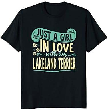 Lakeland Terrier T-Shirt For Dog Owner Cute Dog Mom Shirt