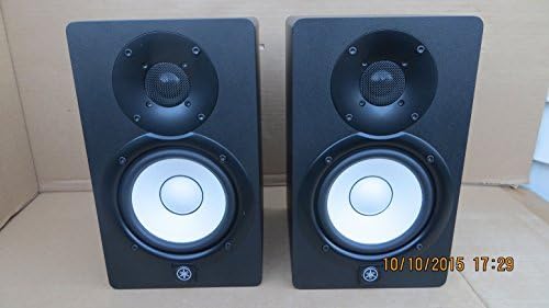 Yamaha HS5 Active Monitors w XLR Cables and Primacoustic IsoPlane Isolation Pads