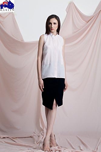 BIG SALE Nana @MarlenTheLabel Women's Pocket Tank Top Dusty Pink Pret A Porter All Size Ready To Wear Australia Quality
