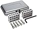 TESA Brown & Sharpe 599-750-10 1-2-3 Blocks Set, 23 Holes