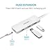 Anker 4-Port USB-C Portable Data Hub, with a Premium Power Delivery Charging Port for MacBook Pro 2016, Chromebook Pixel and Other Devices