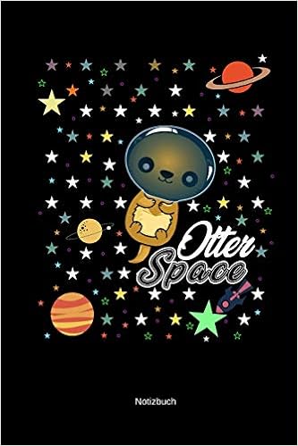 Otter Space Skizzenbuch A5 Blanko Lustige Otter