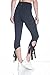 Gaiam Women's Capri Yoga Pants - Performance Spandex Compression Legging
