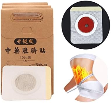 Potent Slimming Paste Stickers Skinny Waist Belly Fat Burning Patch Chinese Medicine Slimming Patch (10 pcs/lot)