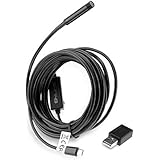 Endoscope Android USB Borescope 7mm 3.5m Waterproof Inspection Snake Camera for Smartphone with OTG Function (11.48ft)