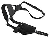 New Barsony Cross Harness Vertical Shoulder Holster for 2