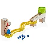 HABA Ball Track Snake Run Add-On Set - Marble Ball Track Accessory (Made in Germany)