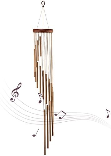 Juliell Wind Chimes for Garden Home Outdoor Decor - World Music Collection (36")