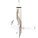 Juliell Wind Chimes for garden Home outdoor Decor - world music collection (36