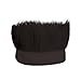 Beistle Hairy Headband, Black with Beistle Hairy Headband, White