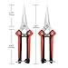Housolution Pruning Shears Father's Day Gifts, Heavy Duty Stainless Steel Ultra Sharp Multi-purpose Hand Pruner Scissors for Garden Harvesting Fruits Vegetables, Trimming Pklants Flowers, Black & Red