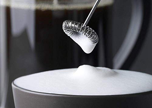 image for Alexis Home Milk Frother Electric And Drink Mixer Handheld Battery Ope