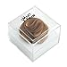 Smart Man Men's Fashion Lapel Flower Handmade Boutonniere Pin for Suit - Coffee