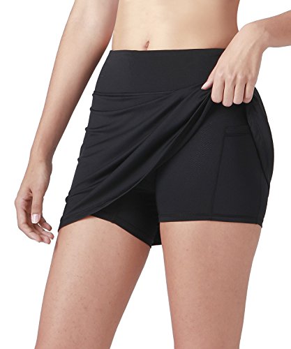 image for Naviskin Women's Active Athletic Skort Lightweight Skirt with Pockets 
