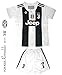 Juventus Soccer Jersey for Kids on Season 2019 - Juventus Ronaldo No.7 - Replica Jersey Kit: Shirt + Short and Includes All Patches and Logos - Soccer KIT for Kids (Original, Size 22 (Medium))
