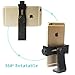 iPhone Tripod Mount Adapter Universal Cell Phone Tripod Mount, Vertical Horizontal Adjustable Clamp 2.3~4.0