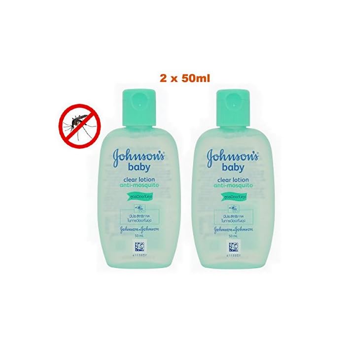 Buy 2 X 50 Ml Johnson S Clear Baby Lotion Anti Mosquito Repellent For Kids Online At Desertcart India