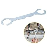 Beer Faucet Wrench, Stainless Steel Superior Tool Multi-function Spanner Wrench for Tap Beer Tower Coupler Multi-Use Faucet Key Tool Removal, 1PCS Sliver