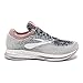 Brooks Womens Bedlam Running Shoe - Grey/Coral/White - B - 9.0