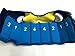 Titop Infant Baby Outdoor Sports Swim Vest Under 35 Lbs Children Swimming Learner Jacket Blue+Yellow with New Added Cross Belt Size Small for 1-3 Years