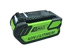GreenWorks 29472 G-MAX 4 AH Li-Ion, 40V 4amp G-MAX Battery