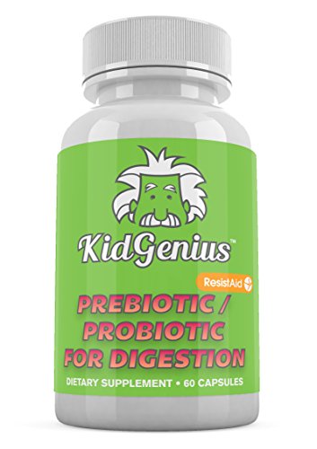 KidGenius Probiotics for Kids- Digestion & Immune System Support with Probiotics - All Natural Comprehensive Formula - by Dr. Robert Meli