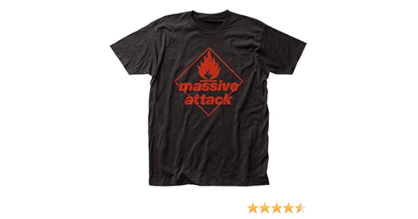 Amazon Com Massive Attack Mens Blue Lines Fitted Jersey T Shirt Clothing