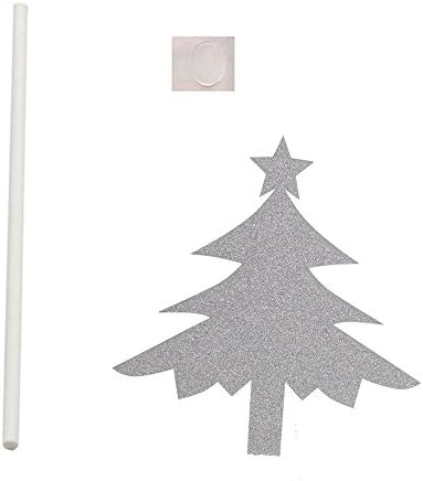 Xander Christmas Cake Topper Decorations, Cake Topper Letter Merry Christmas Cake Decorations (Silver-7)