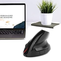 EBTOOLS Optical Vertical Mouse, 2.4GHz Wireless 5D