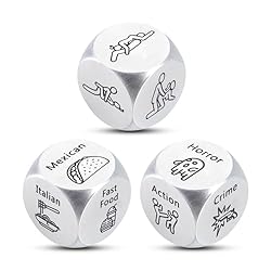 3PCS Funny Dice Anniversary for Men Women Him Her