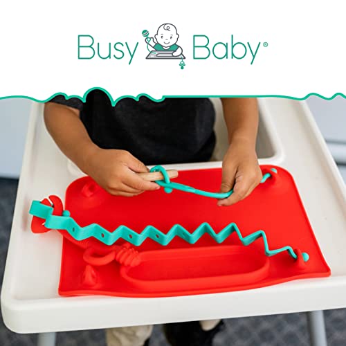 Busy Baby Toy Bungee for Baby Toys Dishwasher Safe Toy Straps for