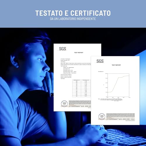 VistaProtect Premium Blue Light Filter for Computer Monitor and PC Screen, Removable (23" - 24")