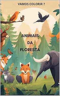 Livro Animais da Floresta (Vamos Colorir?)
