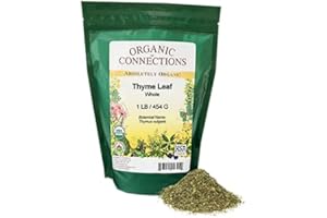 Thyme Leaf, Whole, Organic (1 lb)