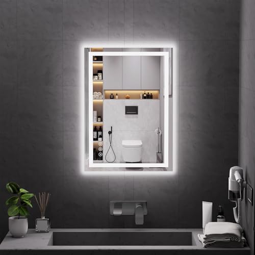 Koonmi 28"x20" LED Mirror